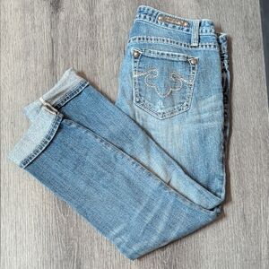 Classic Light Blue Women's Straight Leg Jeans